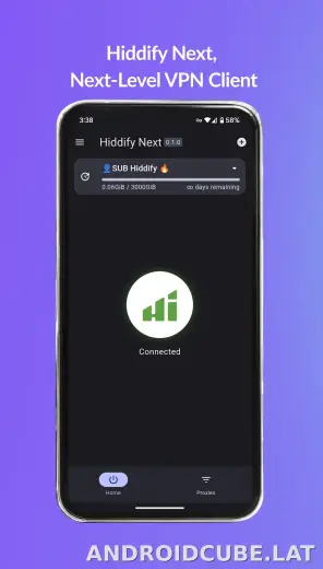 Hiddify скриншот 1